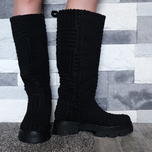 Knee High Boots Black